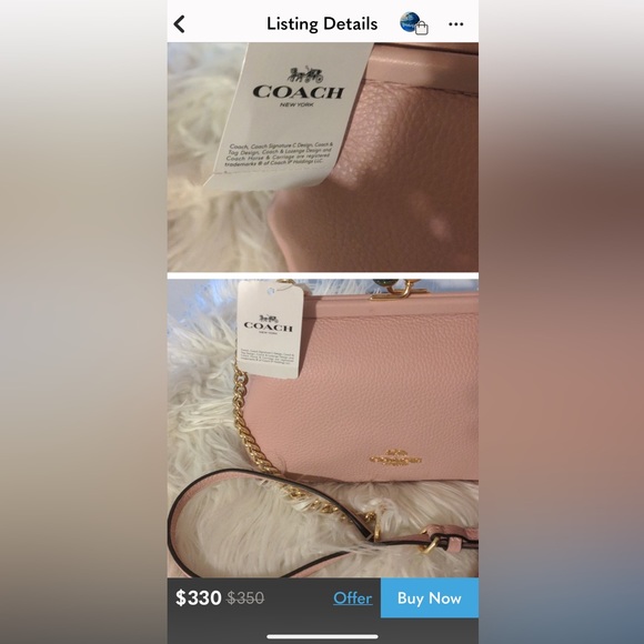 Coach Nora Kiss-lock Purse - Picture 12 of 12